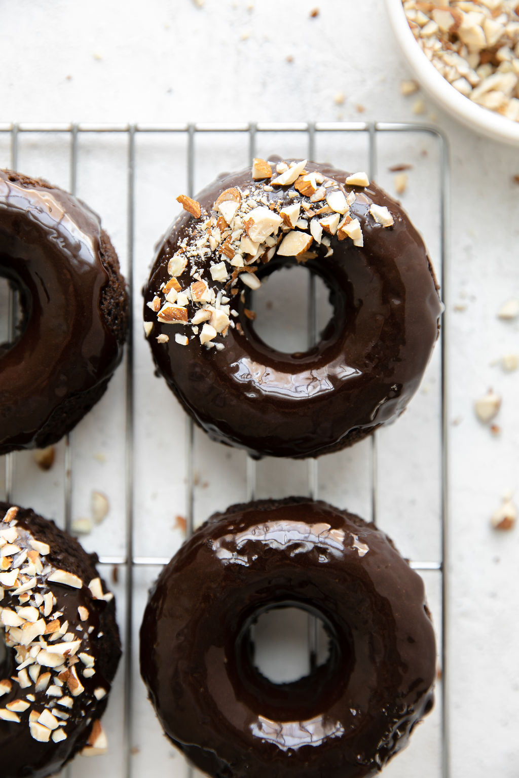 Decadent Flourless Chocolate Donuts with Rich Chocolate Icing